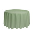 thumbnail image 1 of 108 inch Round Polyester Tablecloth Sage, 1 of 2