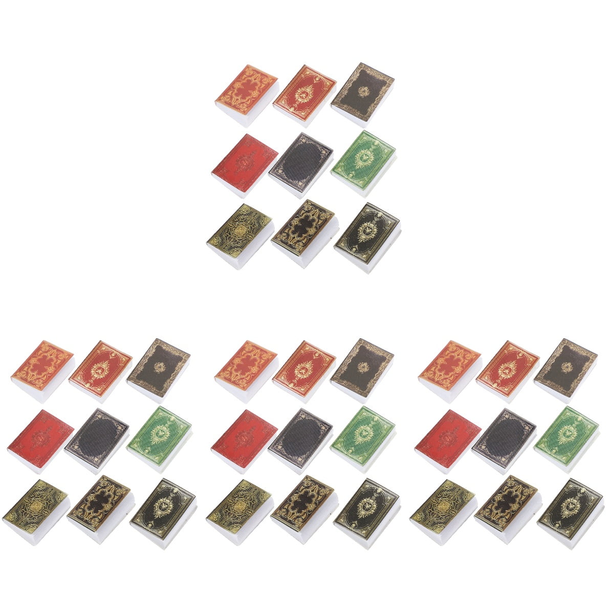 108 Pcs Dollhouse Mini Books Tiny House Book Toys Simulated Miniature 108 pcs dollhouse mini books tiny house book toys simulated miniature