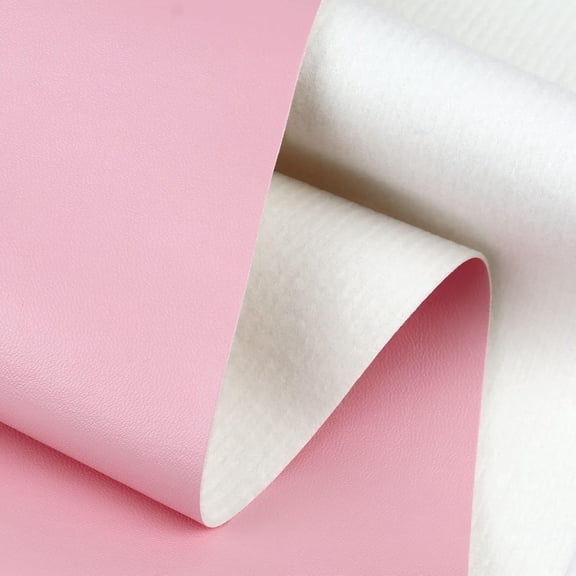 108"x54" Waterproof Synthetic Leather Fabric Marine Vinyl PU Faux Leather No Cracking for Upholstery,Vehicle,Pontoon Ship,Boat,Vessels 0.8mm (Pink)