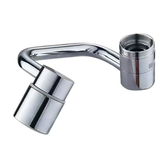 1080 Degree Swivel Faucet Extension Universal Rotating Spout Adapter Dual Mode Water Outlet for Kitchen and Bathroom Sink Tap