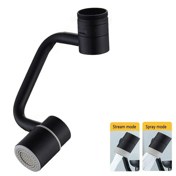 1080° Rotating Faucet Extender Solid Brass Filter Faucet Big Angle Swivel Faucet Attachment Function 2 Sprayer Hardware adapter