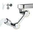 thumbnail image 1 of 1080° Universal Rotation Faucet Extender Dual Mode Sprayer Head Kitchen Robot Arm Extension Taps Bathroom Swivel Faucet, 1 of 7
