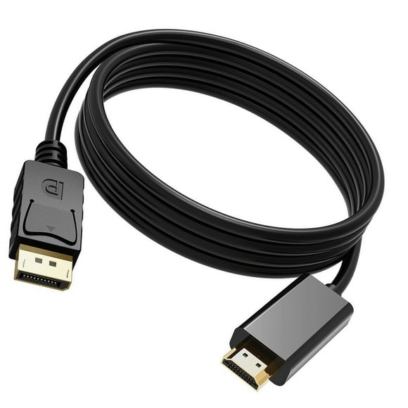 1080P 1.8m/6ft Display Port DP to HDMI Adapter Cable High Definition Connector Cable