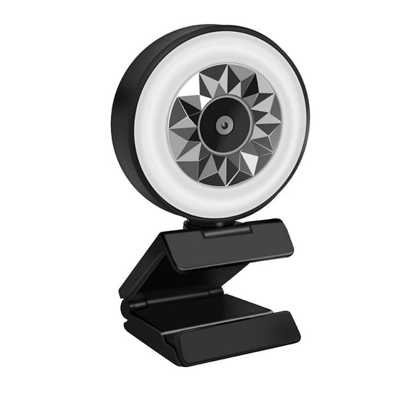 1080P 2K High Definition Webcam with Built-in Microphone 360° Rotatable USB2.0 Plug and for Play Camera Conference Calli