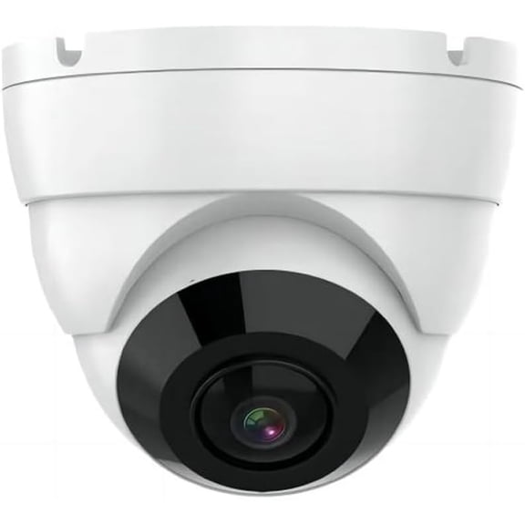 1080P 2MP 180 Degree Wide Angle Analog Coax BNC Dome Security Camera HD-TVI/CVI/AHD/960H 4 in 1 Super Hybrid HD CCTV Surveillance 1.8mm Fisheye Lens Outdoor/Indoor IR Day&Night Vision