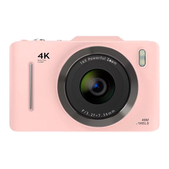 1080P 4K Digital Camera Optical Zoom Face Detection 2.8 Inch IPS Display Portable Video Camcorder for Daily Photography
