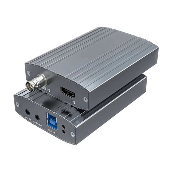 1080P 60Hz HD Video Grabber, USB 3.0 YUY2 Format for Camera TV