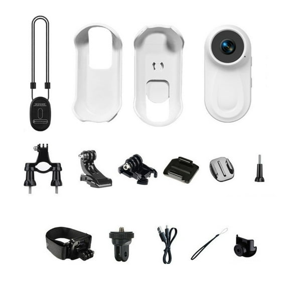 1080P Action Camera: Long Battery Life & Portable Vlogging Essential Pet Camera