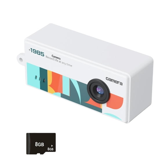 1080P Camera Portable Retro Camera Video Recorder Sports Mini Camera Pocket Camera for Kids Gift Video Recording
