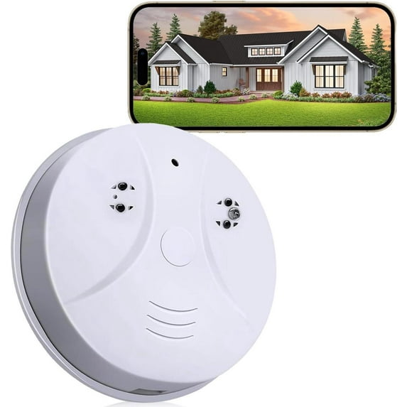 1080P Indoor Camera Hidden WiFi with Night Vision Motion Detection Real-Time Nanny Cam for Home Office Security Cam