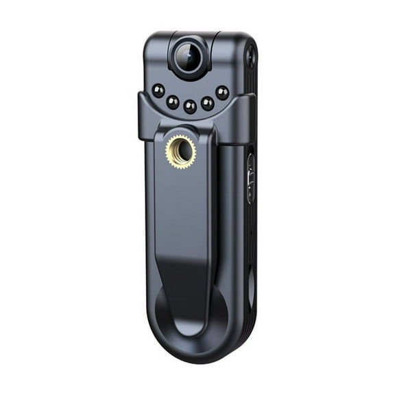 1080P Camera with Back Clip Portable Digital Video Recorder Police Body Cam Infrared Night Vision Small Bike Camcorder