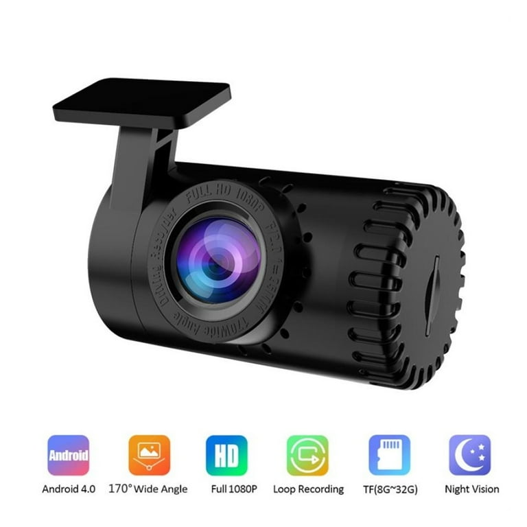1080P Car Dvr Mini Hidden Dash Cam Front Rear Camera DVR Detector