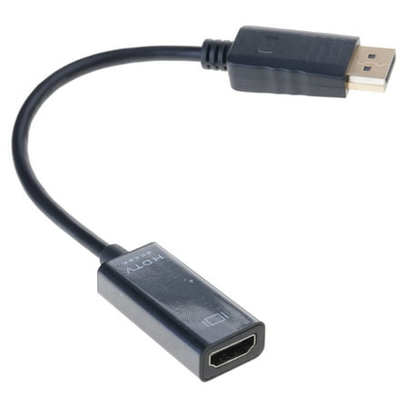 1080P DisplayPort To HDMIs Adapter Supports Up To 4K Resolution With Gold Plate Connectors For Seamlessly Connection