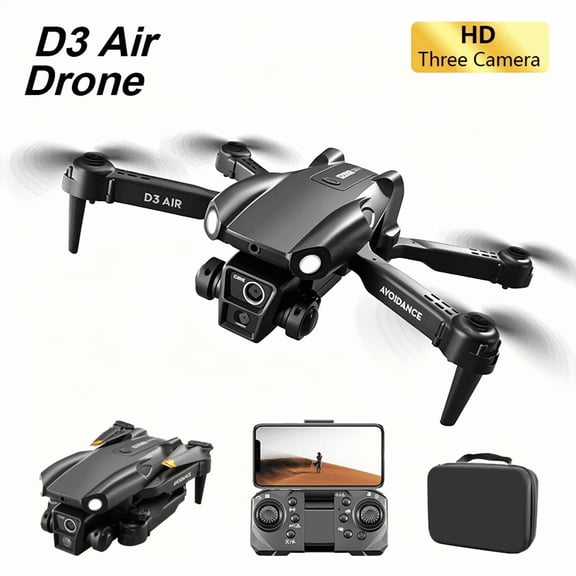 1080P Drone with Brushless Motor, FPV Foldable Quadcopter with Obstacle Avoidance, WiFi RC Drone for Adults, Long Flight Time Remote Control Toy