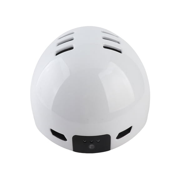 1080P Front Camera Smart Helmet Lightweight Motorcycle Helmet with Front Rear LED Light & Recorder, White, 54-63cm / 21.2-24.8 in