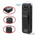 thumbnail image 1 of 1080P Full HD Mini Body Camera, Portable Wearable Video Camera With Night Vision & Motion Detection, 3-Hour Battery, Ideal For Security, Law Enforcement, Outdoor Recording, 1 of 16