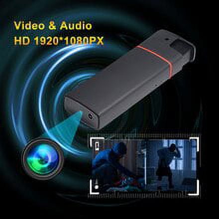 1080P Full HD Mini Camcorder Night Lighter Camera Outdoor Security Mini Camera Ultra-compact DV Surveillance Vision Portable Cam