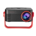 thumbnail image 1 of 1080P Full HD Portable Mini Projector with Bluetooth 5.1, 220-Inch Display and 60000-Hour LED Lamp for Indoor Outdoor Movie Nights, Compatible with TV Stick, HDMI, USB and Smartphones, 1 of 8