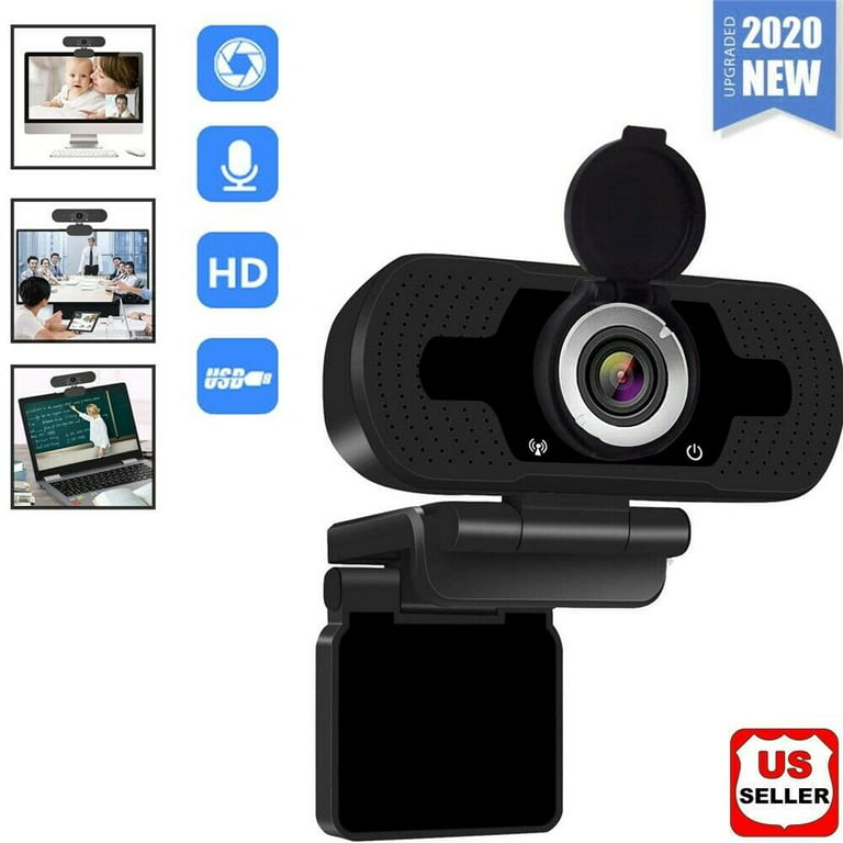 Mini caméra USB Full HD 1080P webcam avec microphone intégré