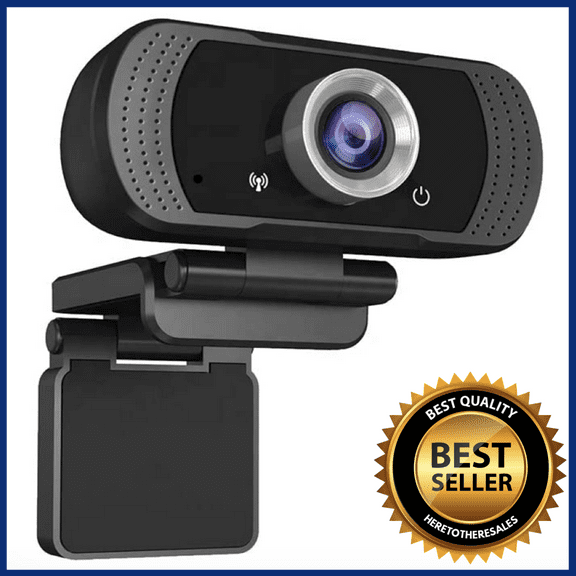 1080P Full HD USB Webcam for PC Desktop & Laptop Web Camera with MicrophoneFHD