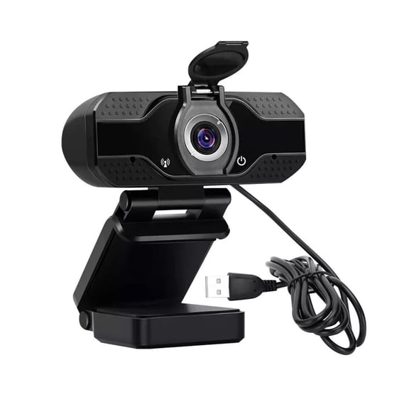 1080P Full HD Web Camera Manual  Computer Camera With Universal Clips Fits Laptops Desktops Monitors Webcam With Microphone