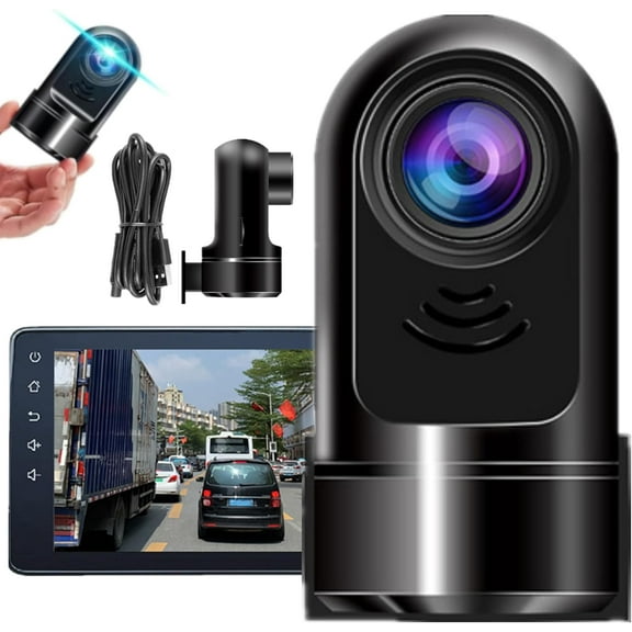 1080P HD 360° Rotating Mini ADAS Dashcam 16GB/32GB Edition, 24H Parking Mode/Built-in Wi-Fi/Night Vision/Motion Detection/Loop Recording