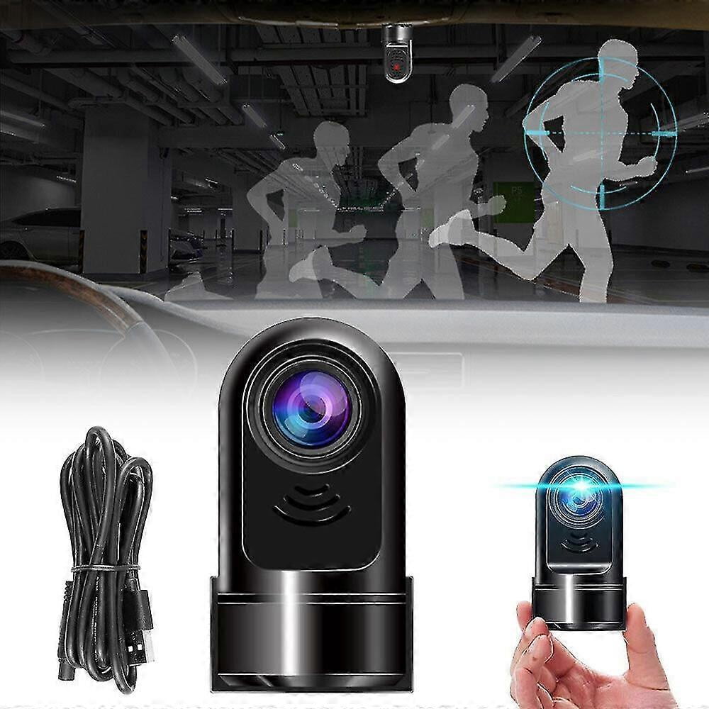 1080P HD 360 Rotating Mini ADAS Dashcam, New Mini Front Dash Camera for Cars