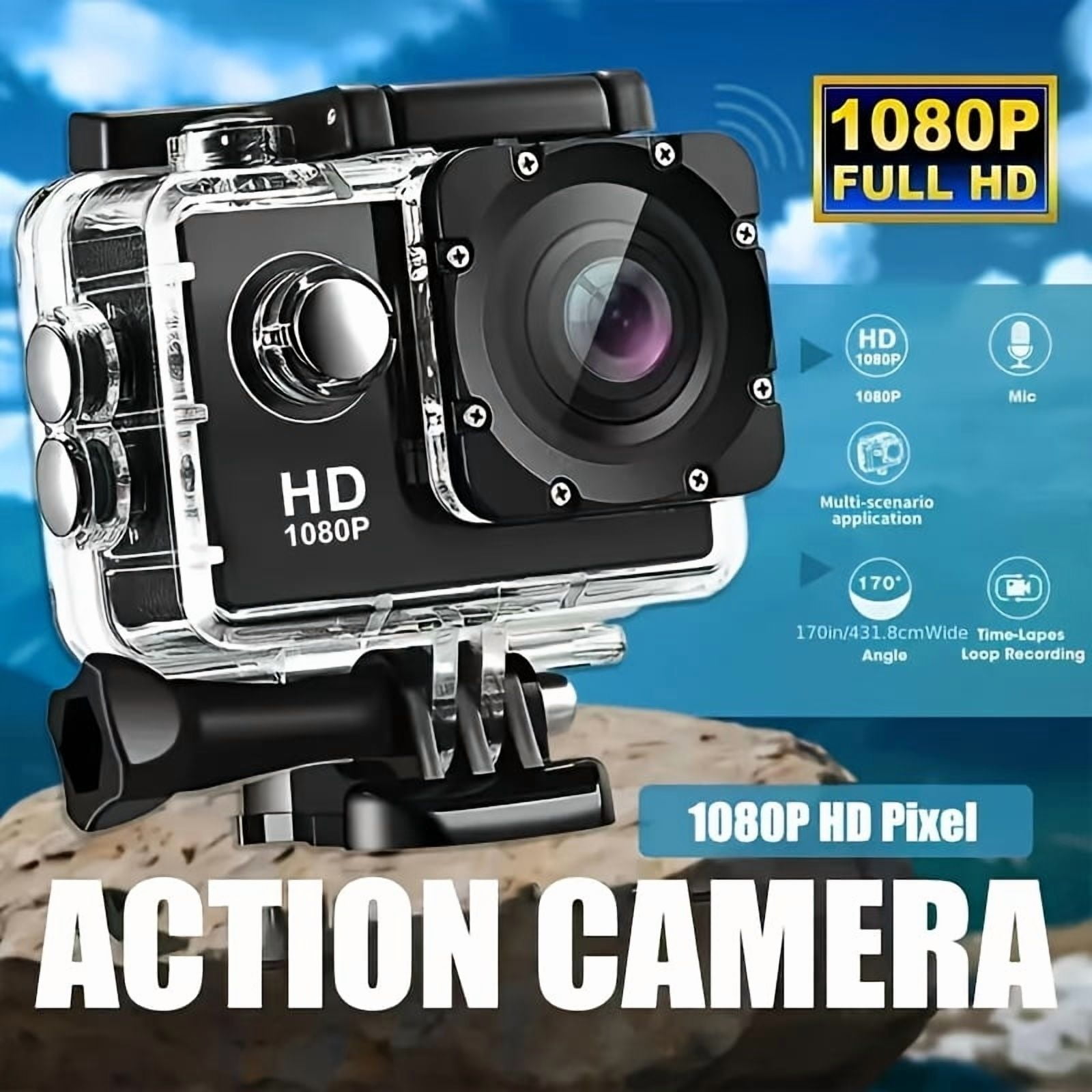 Super wide angle 140° Camera 1080P HD Action Camera, 140° Wide Angle, 5.08cm LCD, Ultra HD