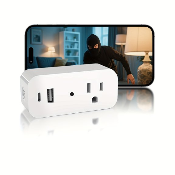 1080P HD Compact Camera/ Wireless Indoor Surveillance Device/ for home Safety/ Smart Living Gadgets/Indoor Security Camera with WIFI/ AI Motion Notifications, Suitable for Home,Office,Warehouse,Store