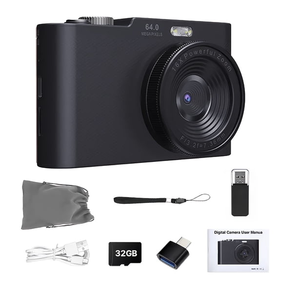 1080P HD Digital Camera, 2.8 Inch Screen, Professional Photography And Video Recording Tool, Ideal for Beginners Vlog, Perfect Gift for Thanksgiving And Christmas!
