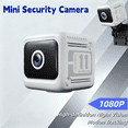 thumbnail image 1 of 1080P HD Hidden WiFi Spy Camera (white)- Container Shape Nanny Cam, Motion Detection & Night Vision, APP Remote View, 128GB SD Support & Loop Recording, 1 of 10