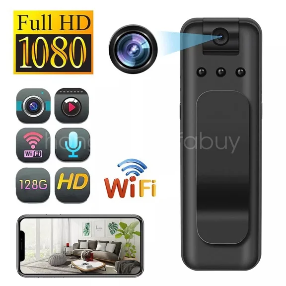 1080P HD Mini Body Camera Voice Video Recorder Wearable Cam with WiFi Sports DV