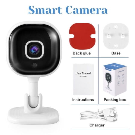 1080P HD Mini Security IP Camera CCTV Wireless WiFi Home Indoor Night Vision Cam Remote Network Portable Security Camera by YFind