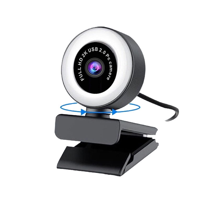 1080P HD Mini USB 2.0 Webcam with Built-in Audio Microphone