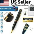 thumbnail image 1 of 1080P HD Pocket Pen Camera Hidden Cam Mini Body Video Recorder DVR Security USB, 1 of 12