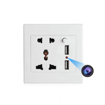 1080P HD Spy Socket Camera Supports 128GB