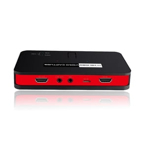 1080P HD Video Capture Box, PC-Free Recorder for SD Card & USB Disk