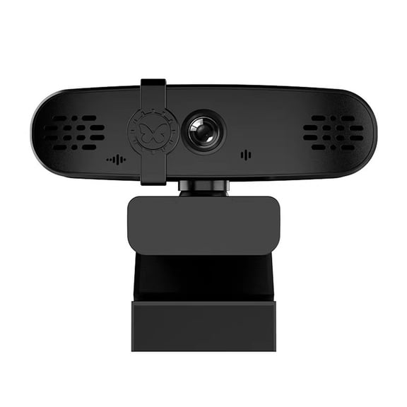 1080P HD Webcam Video Conference Camera with Microphone,Noise Cancellation,Privacy Cover,Wide-Angle Lens,Plug & Play USB Webcam for Laptop