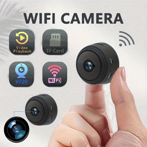 1080P HD WiFi Home Security Camera, 2026 Upgrade Version Indoor Surveillance System with Infrared Night Vision, Two-Way Audio, Real-Time Motion Detection, Remote Phone Control for Home