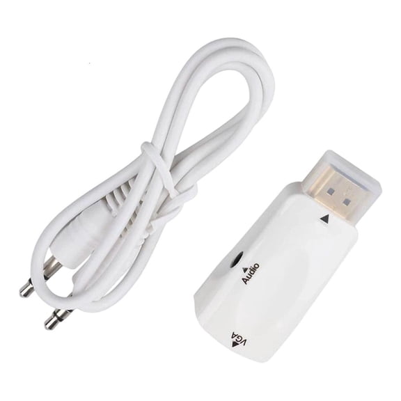 1080P HDTV To VGA Cable Converter Power Supply HDTV Male To VGA Female Adapter