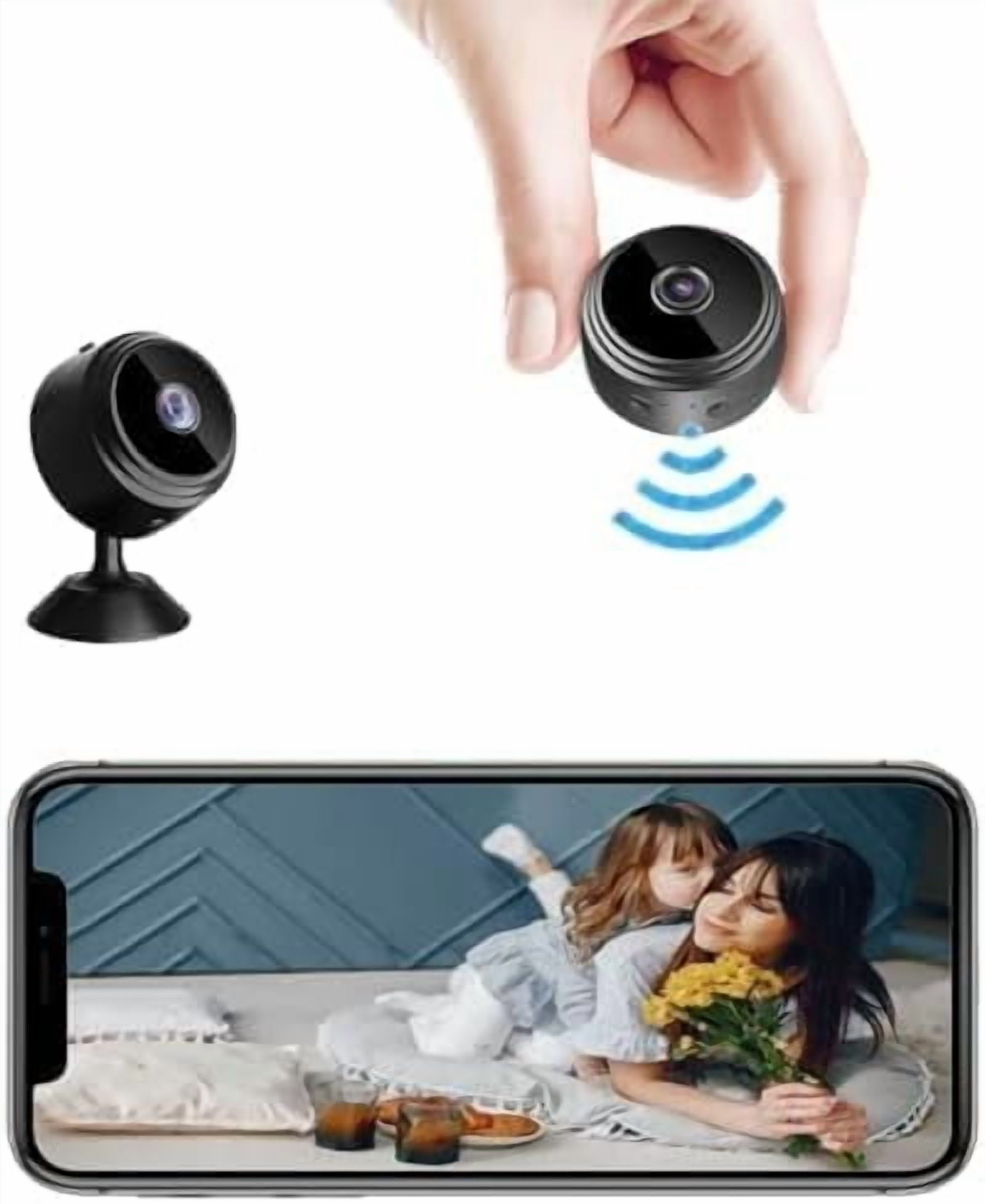 【新品未使用】micro camera Amazon.com : Mini Spy Camera Hidden, Full HD 1080P Portable