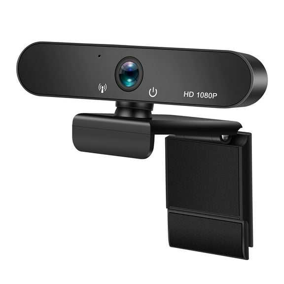 1080P High Definition Camera Built-in Mic Auto for Focus 360 Rotation Webcam for Video Conference Calling Live Broadcas