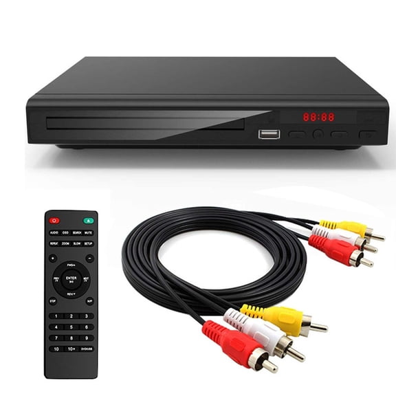 1080P Home Disc Player Multimedia Digital Disc Player MP3 MP4 VCD Home Theater Music Accessories