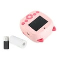 thumbnail image 1 of For 1080P Kids Instant Print Camera Digital Camera For Kids Digital Video Camera Dual Lens 2.4 Inch IPS Screen Built In Battery With 32GB TF Card USB Card Reader Thermal Printing, 1 of 7