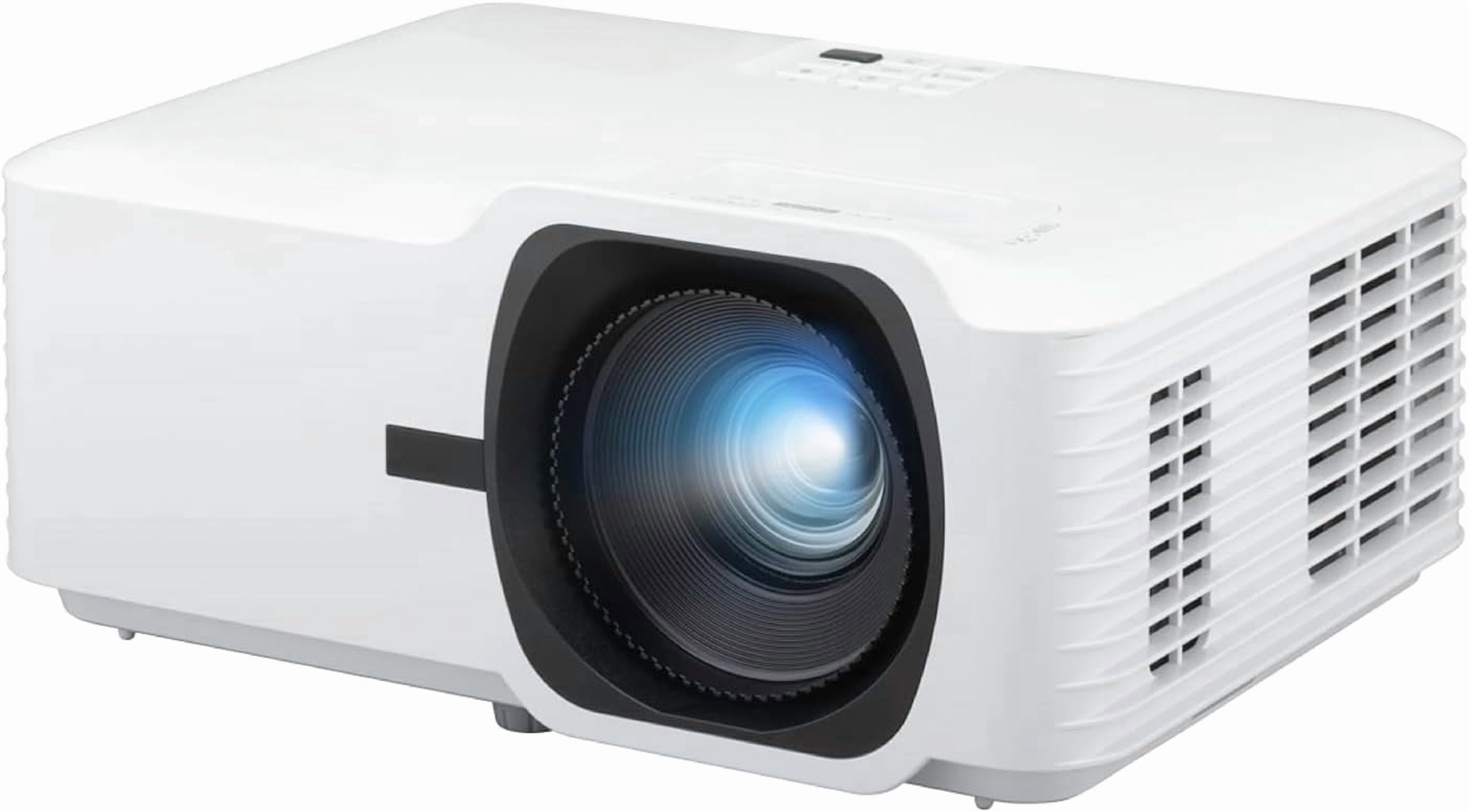 Projector Keystone 1080P Laser Projector, Full HD Home Theater Optical Zoom, Keystone ...