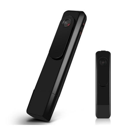 1080P Mini Camera Portable Micro Cam Body Video Recorder Max Support 32G TF Card Handheld DV Back Clip U Disk Camcorder Camera ,Quick Installation