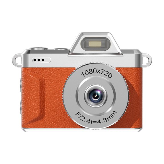 1080P Mini Digital Camera Flip Screen Retro Selfie Cam