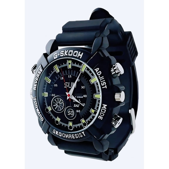 1080P Mini Sports Watch Camera with Night Vision 32GB Built-in Memory