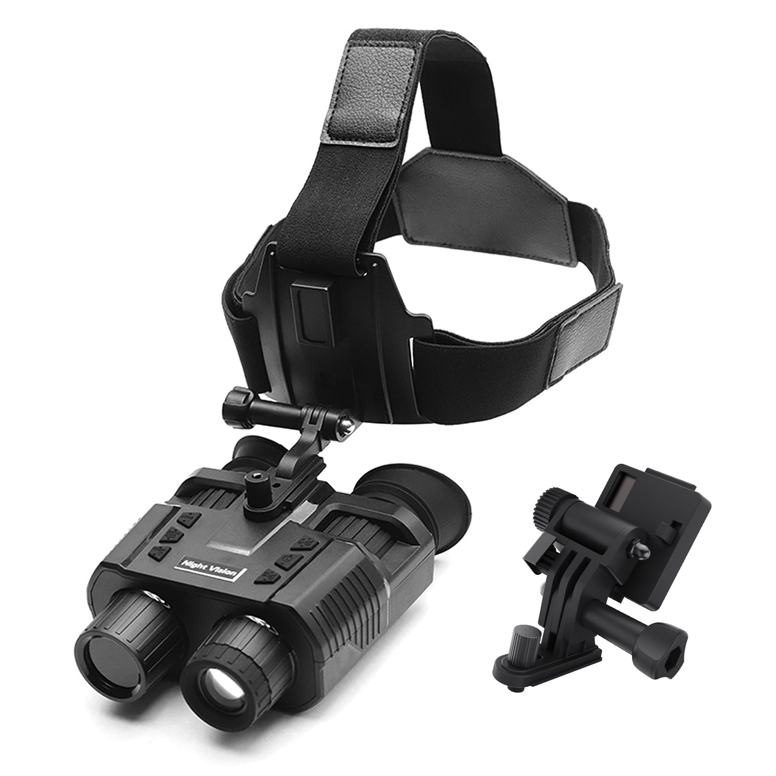 1080P Night Vision Device, 8X Digital Zoom Binoculars with 3D Display Ideal for Hiking and Cave Searching