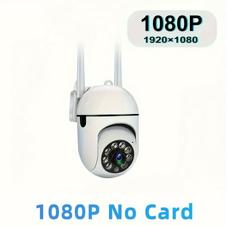 1080P Night Vision Monitor, Only 2.4 Ghzwi-fi Home Security Camera, Alarm Push, 360 ° PTZ Surveillance Camera, Intelligent Motion Detection, Two-Way Audio Multi-Function Camera Monitor!
